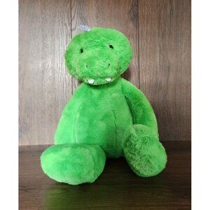 Kid Connection Green Plush Dinosaur Baby Soft Stuffed Animal Toy